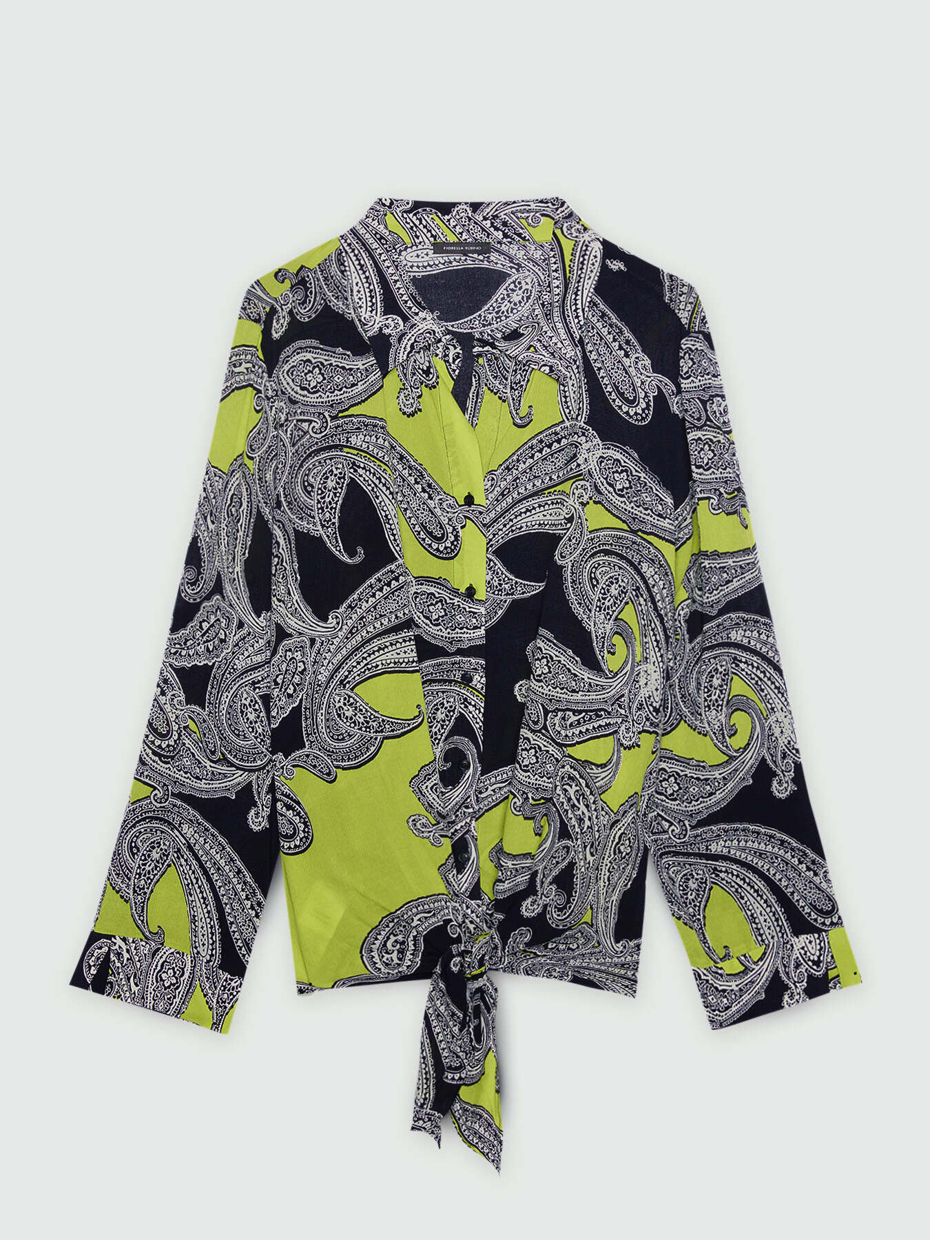 Camisa con estampado bandana image number 5