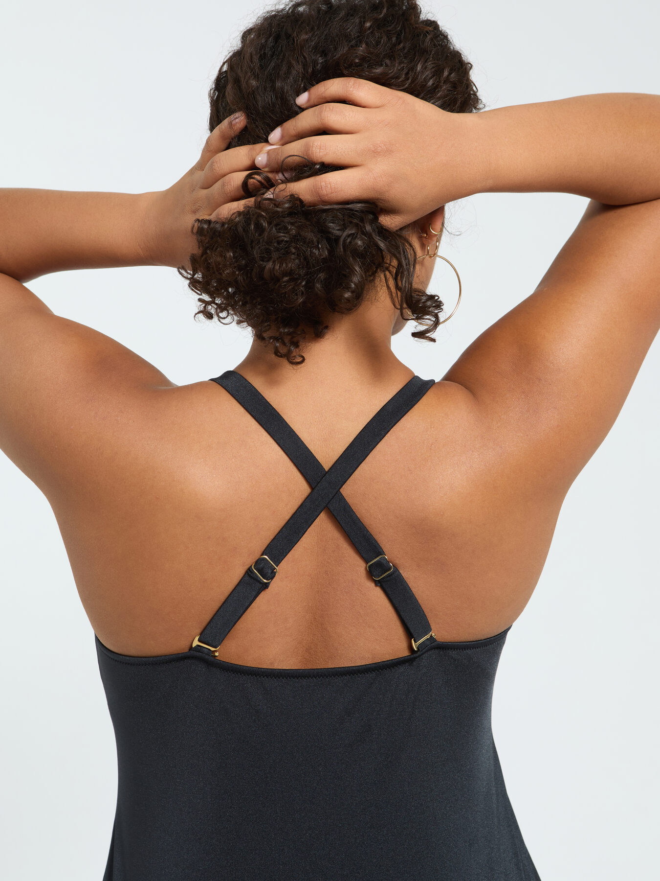 Tankini Top with Ring Detail image number 2