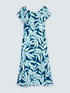 Vestito off shoulders con stampa image number 4