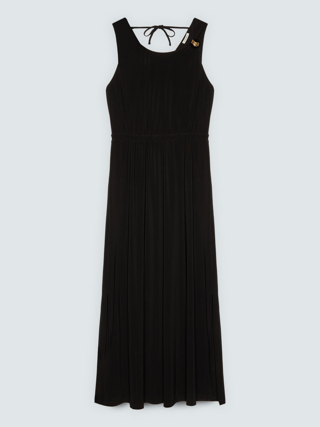 Langes Jerseykleid mit R&uuml;ckenausschnitt image number 5