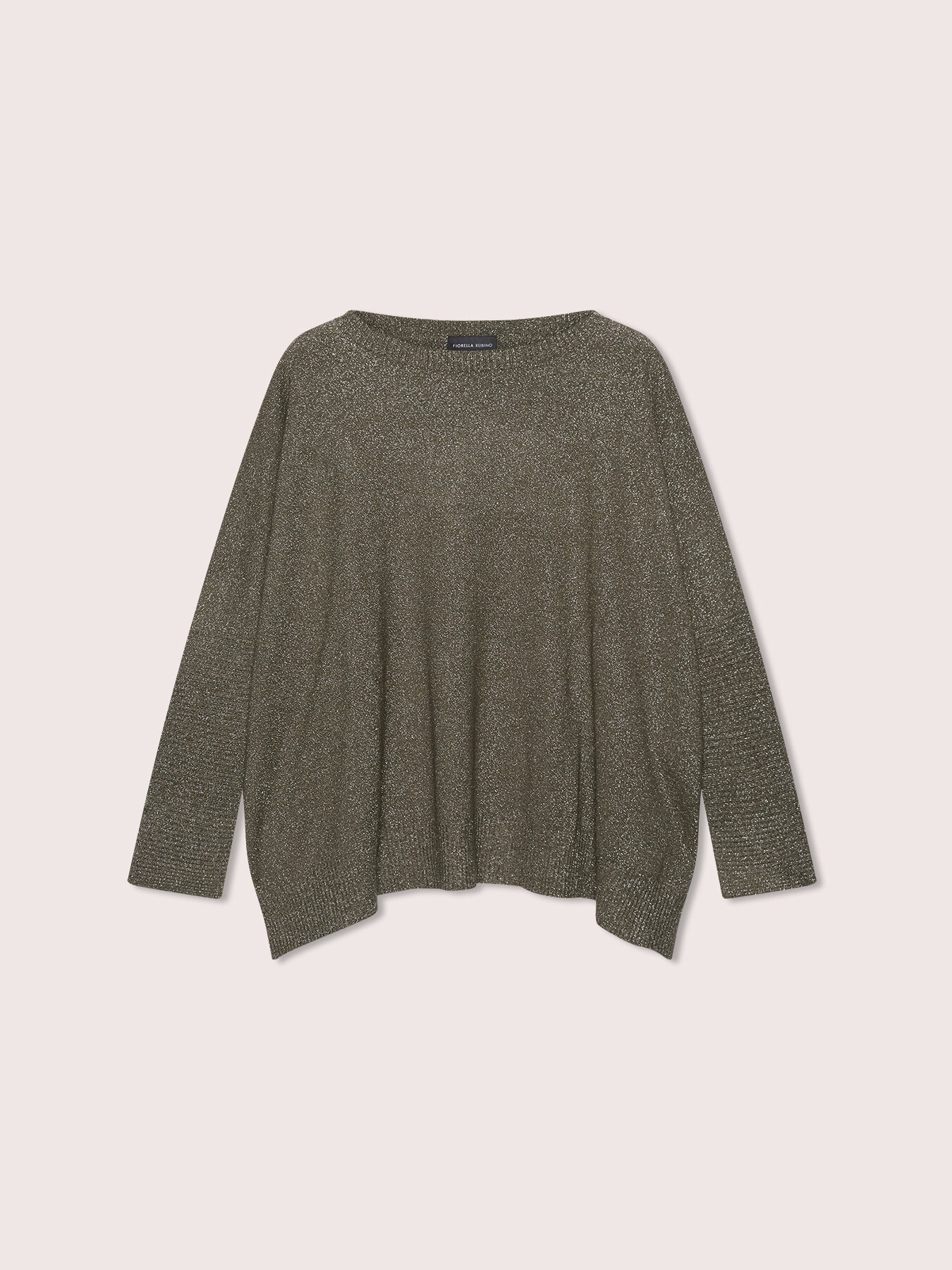 Viscose blend lurex sweater image number 4