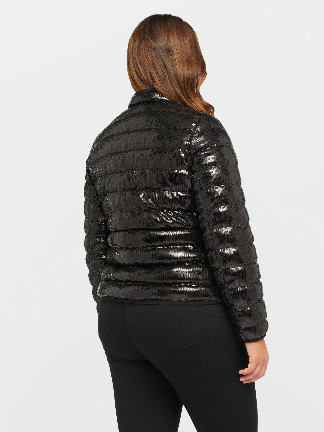 Full-Paillettes-Daunenjacke mit Sorona&reg; Aura-Wattierung image number 1