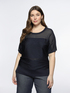 Lurex sweater with short sleeves image number 2