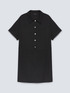 Vestido corto cuello polo image number 4