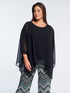 Blusa amplia en georgette image number 1