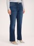 Regular jeans in dark washed denim image number 0