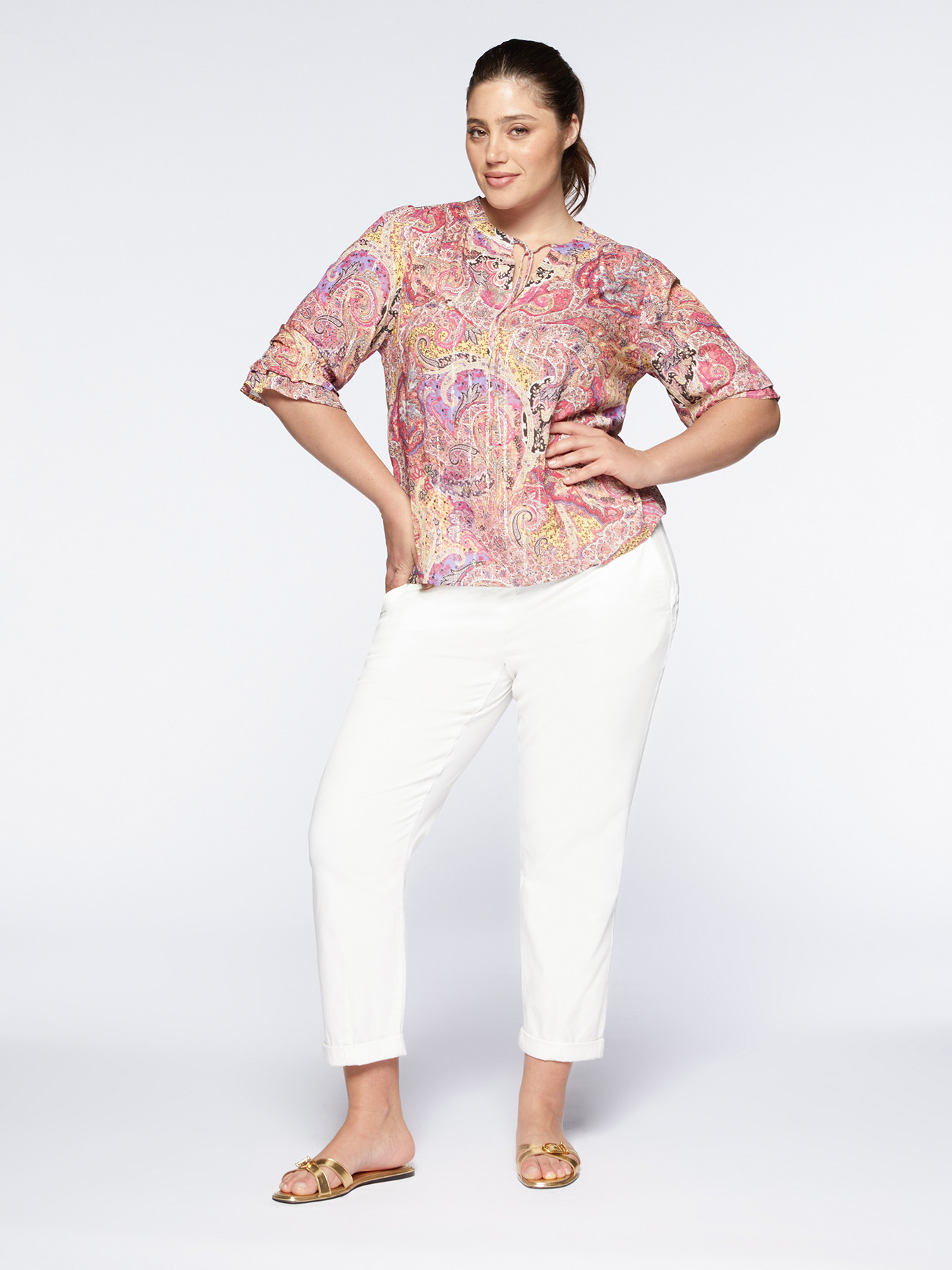 Blusa estampada l&uacute;rex image number 2