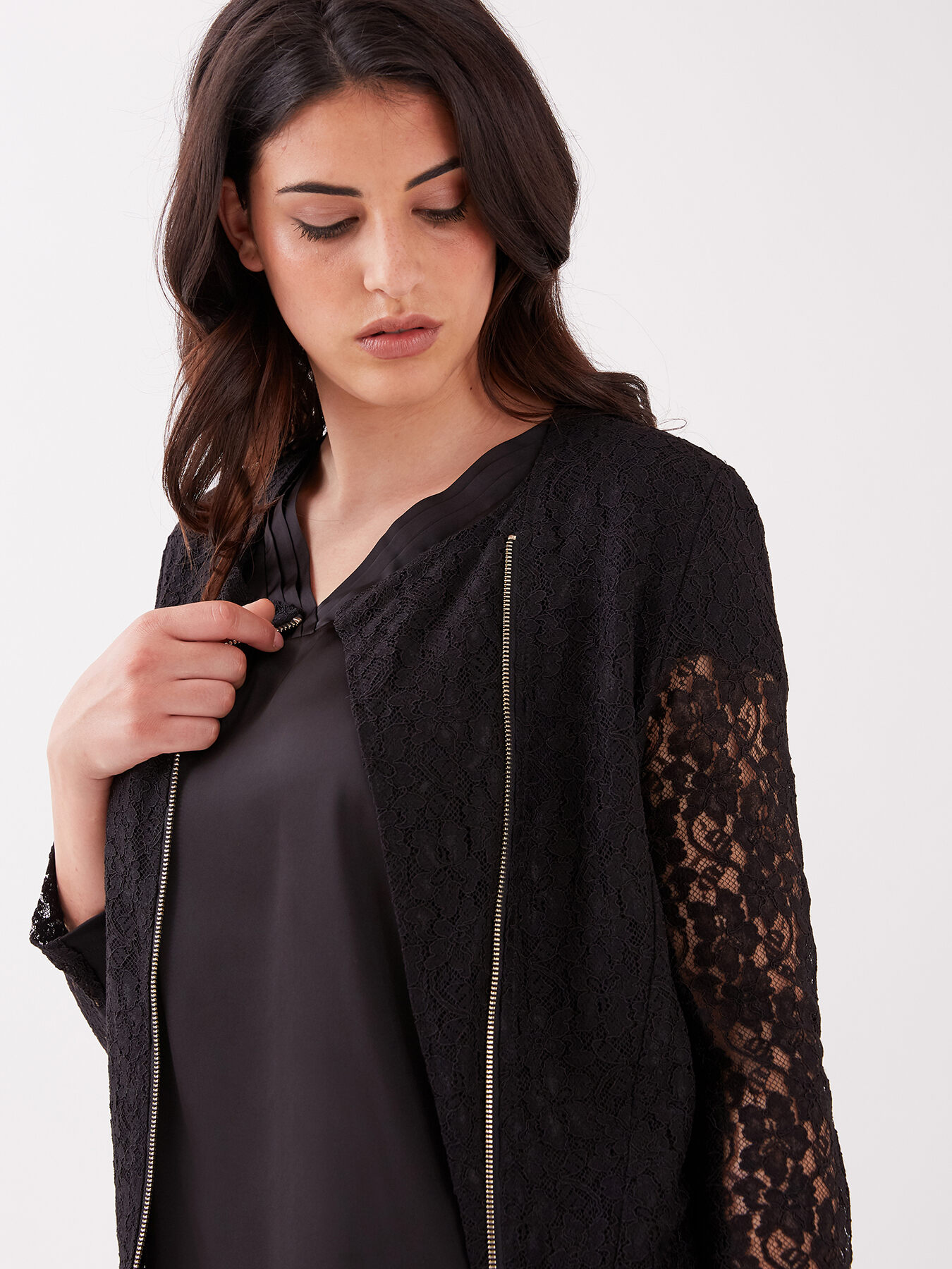 Chaqueta de encaje image number 0