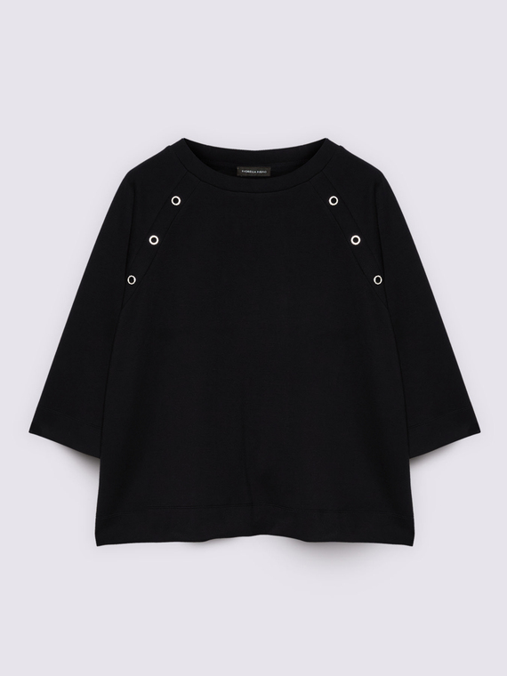 Sweatshirt mit &Ouml;sendetail