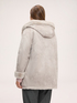 Soft touch reversible plush coat image number 1
