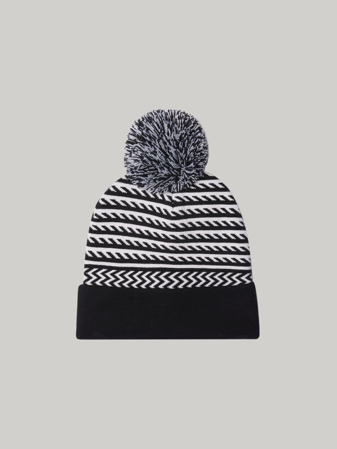 Optical M&uuml;tze mit Bommel image number 0