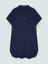 Vestito con colletto polo e bottone gioiello image number 4