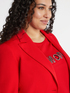 Cropped blazer in stretch fabric image number 4