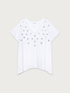 T-shirt con ricamo stelle image number 3
