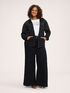 Open sweatshirt with luminous appliqu&eacute;s image number 2