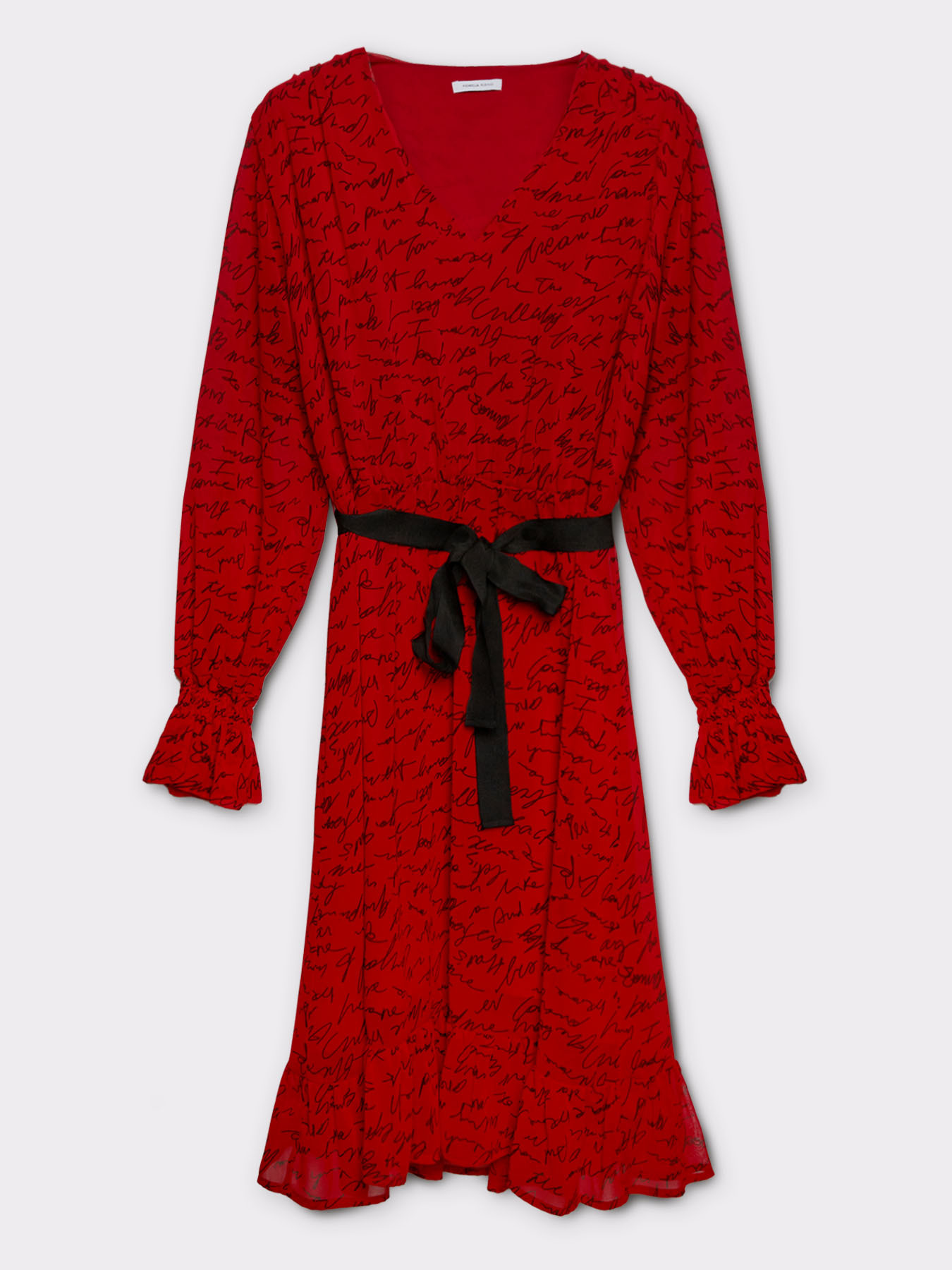 Vestito stampa lettering image number 3