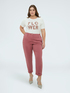 Pantalon Balloon en coton image number 2