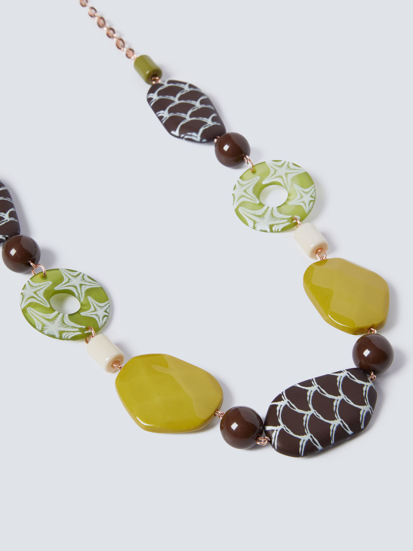 Collana lunga stampata image number 1