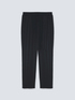 Soft trousers with elastic waistband image number 4