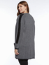 Cardigan lungo con bordi neri image number 1