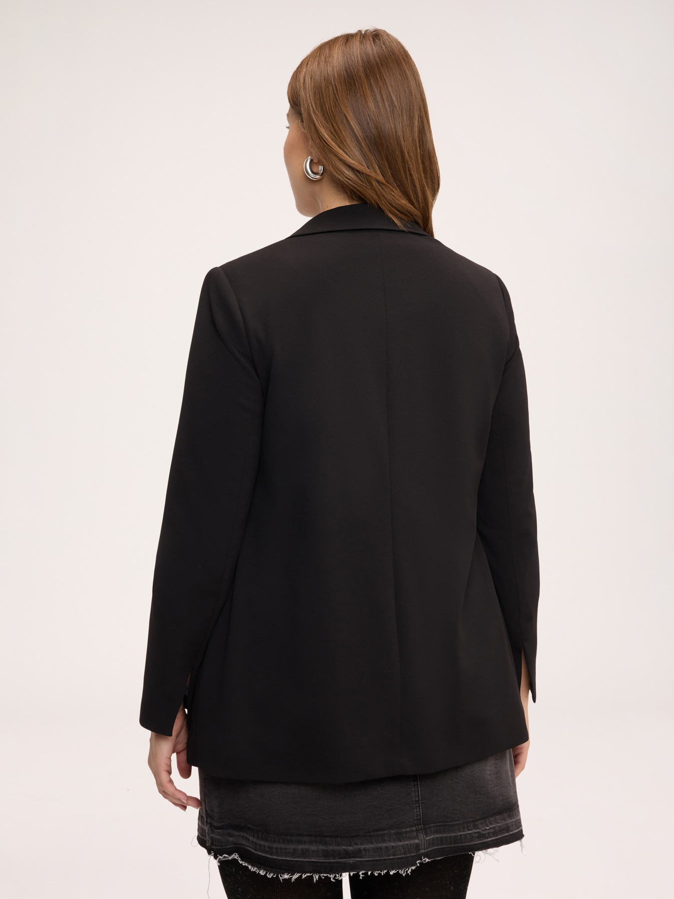 Taillierter Blazer aus Stretchstoff image number 1