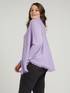 Oversize-Pullover mit Fransen am unteren Saum image number 1