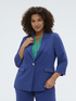 Blazer con mangas tres cuartos image number 0