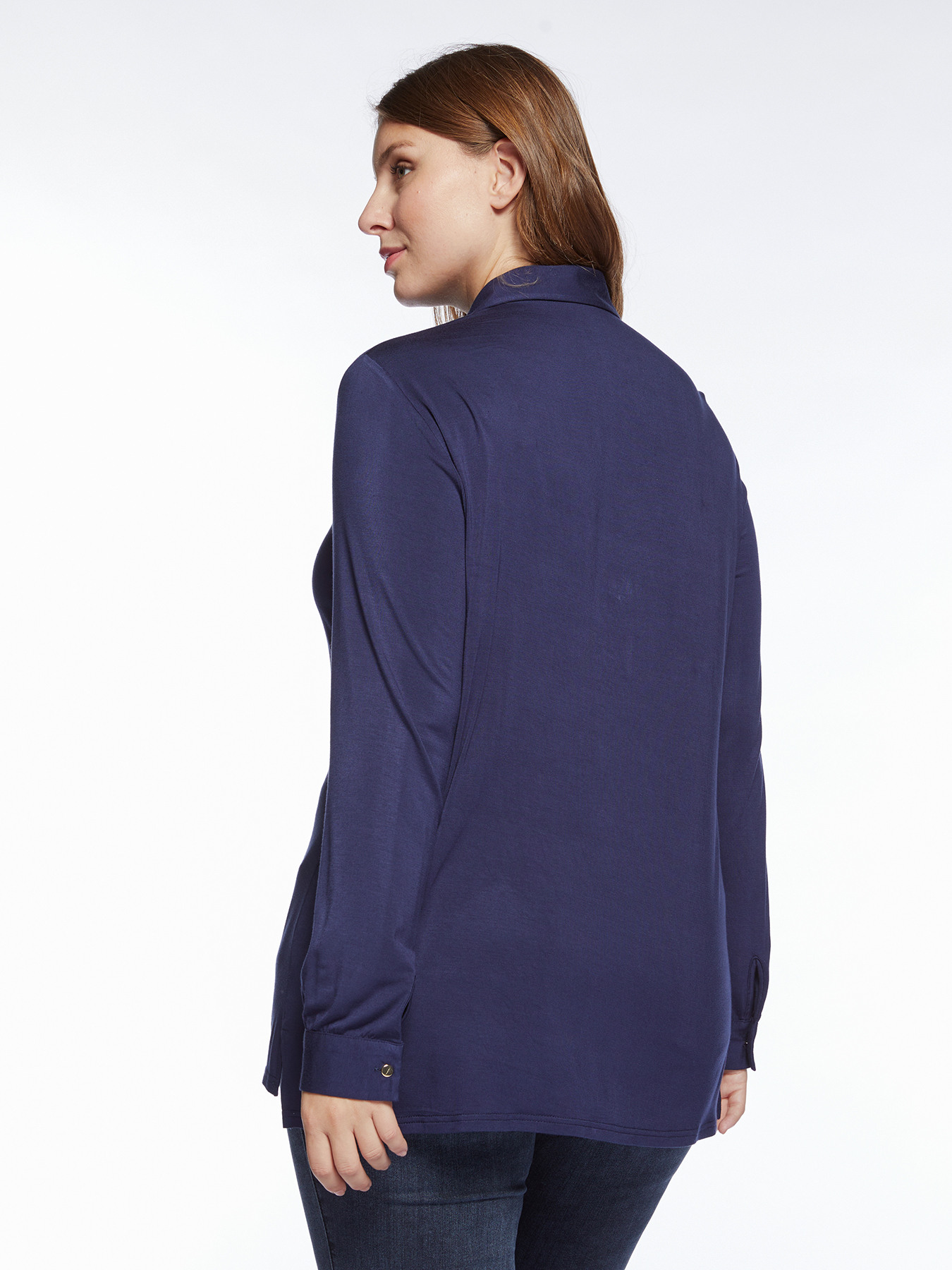 Camicia in jersey image number 1