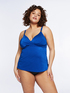 Tankini with crossover neckline image number 3