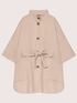 Wool-blend cloth coat with belt image number 1