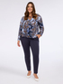 Blusa stampa paisley in viscosa image number 0