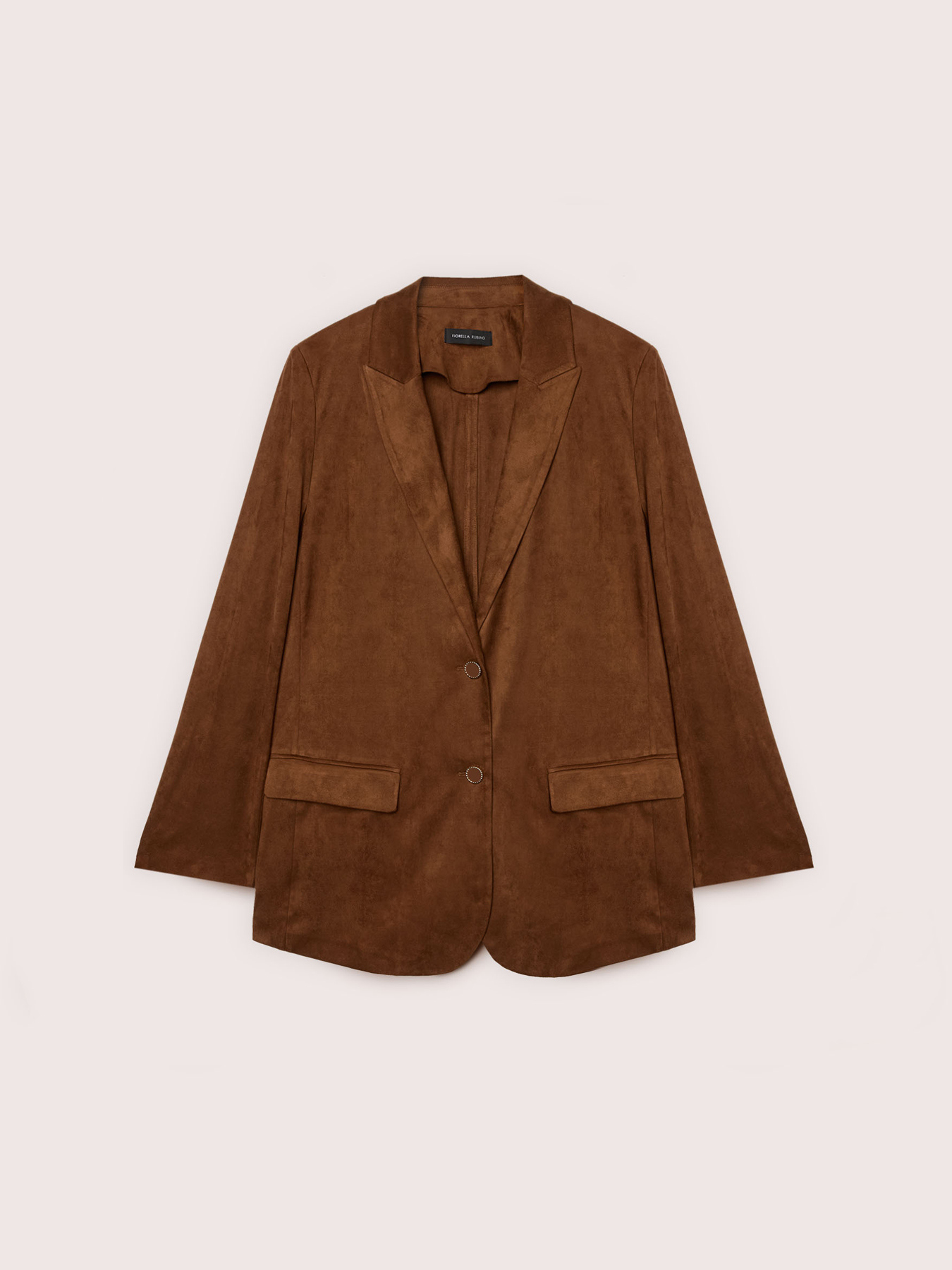 Soft touch fabric blazer image number 4