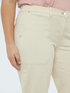 Pantaloni Carrot Fit in cotone image number 3