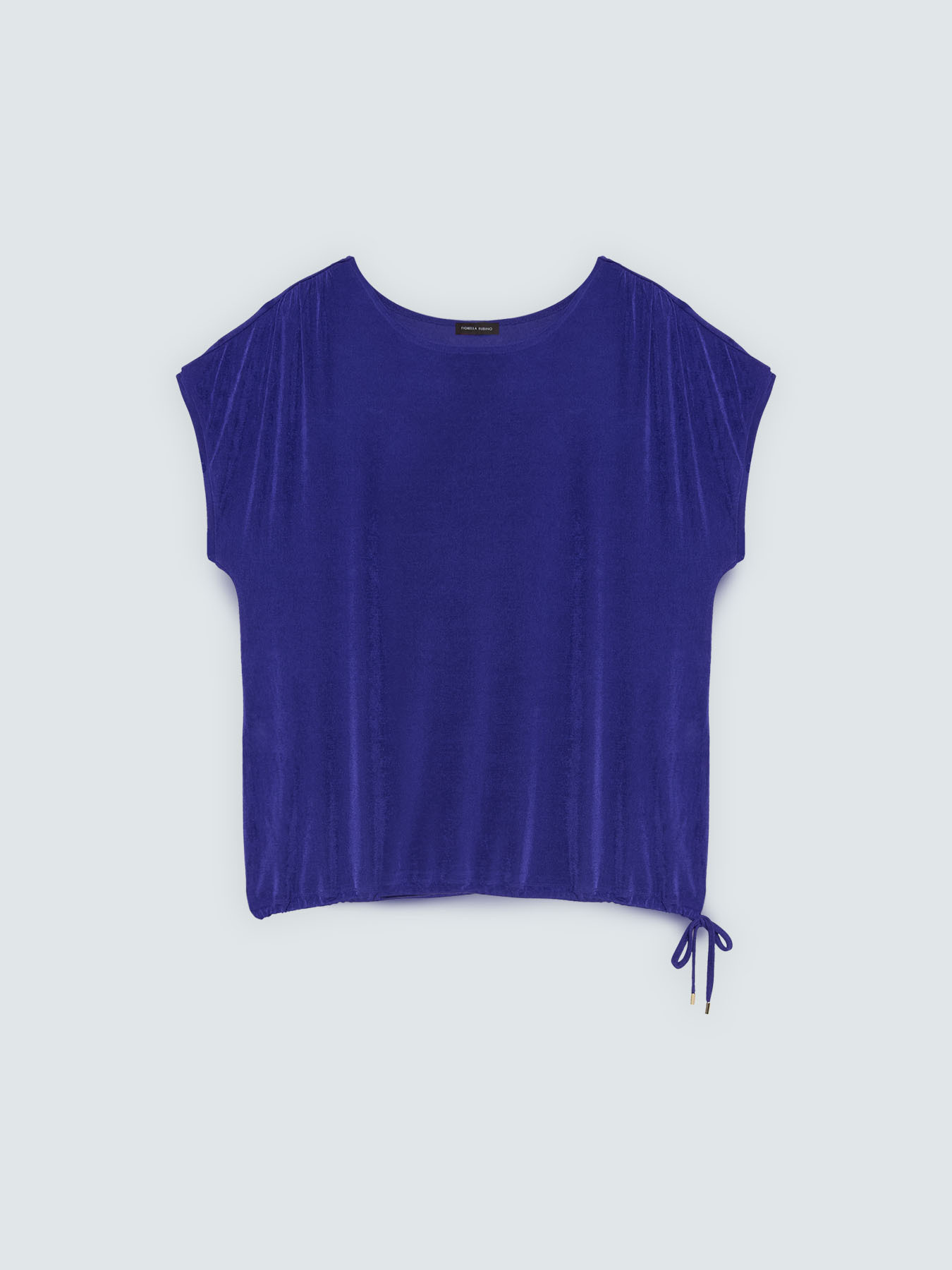 T-shirt in jersey con coulisse image number 4