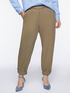 Pantaloni relaxed fit con cintura gioiello image number 0
