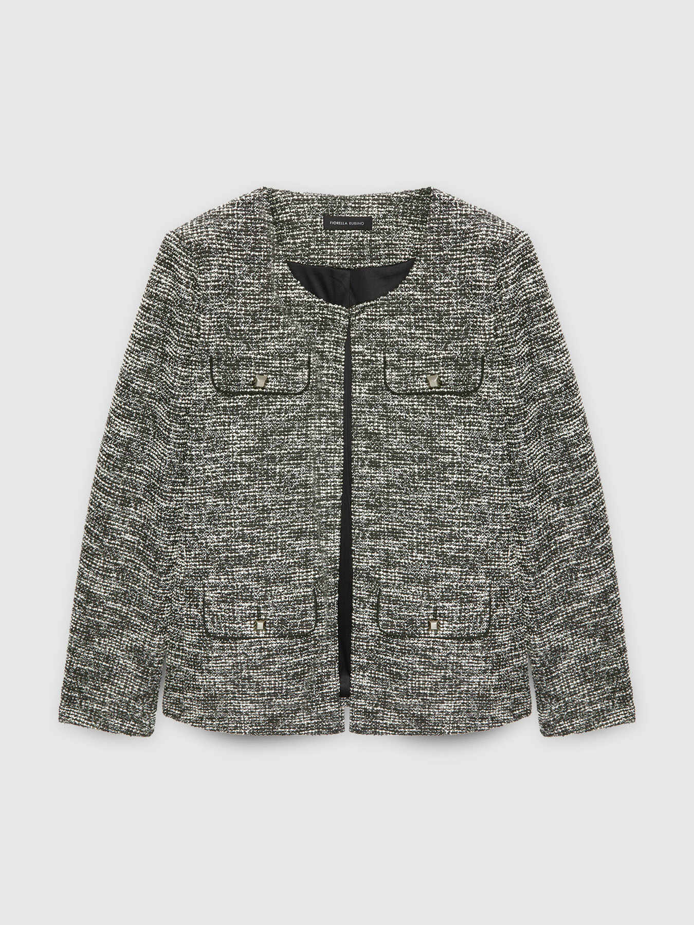 Giacca in tessuto ammagliato image number 5