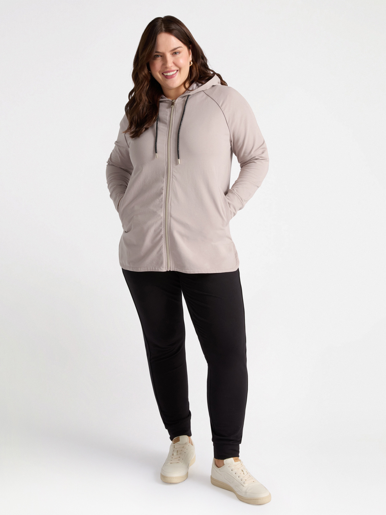 Hooded cotton sweatshirt image number 4