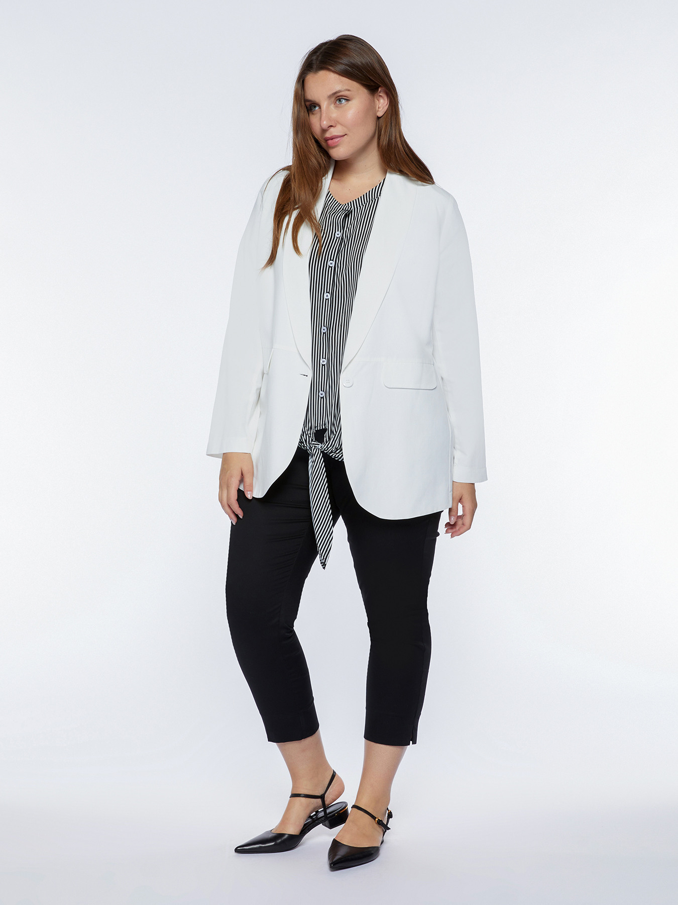 Blazer misto lino image number 3