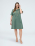 Robe courte coupe en A image number 0