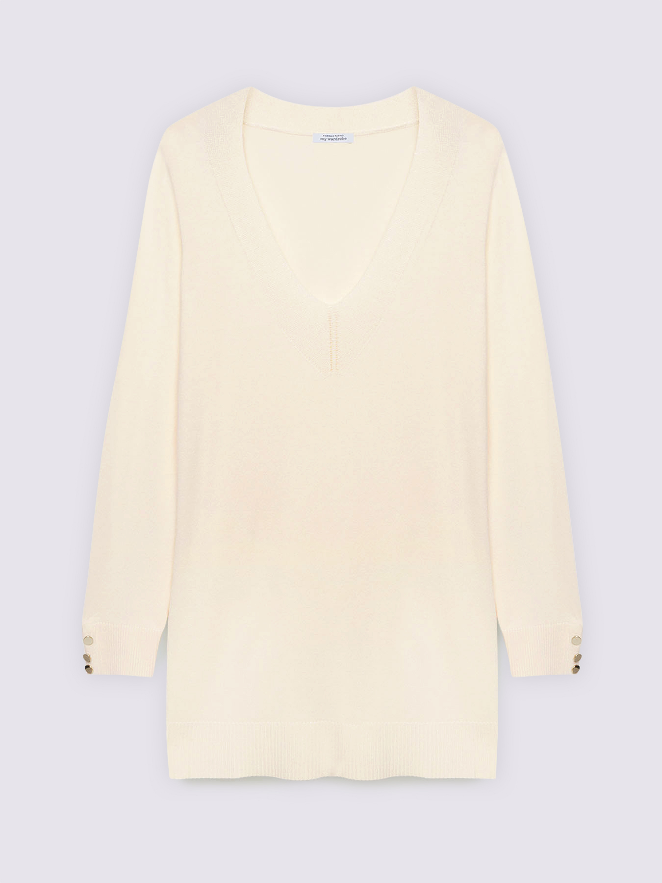 Long LENZING&trade; ECOVERO&trade; viscose sweater image number 4