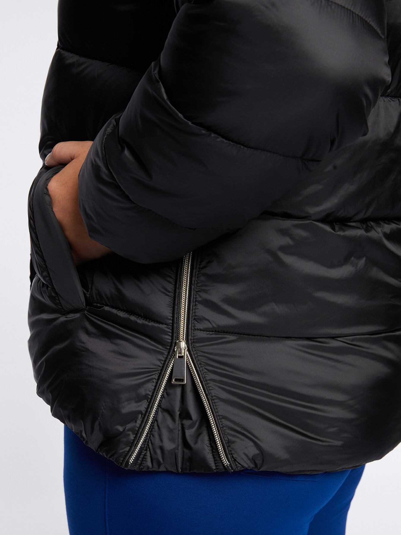 Piumino con collo ampio image number 3