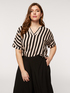 Striped blouse image number 3