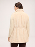 Long waistcoat in plush fabric image number 1
