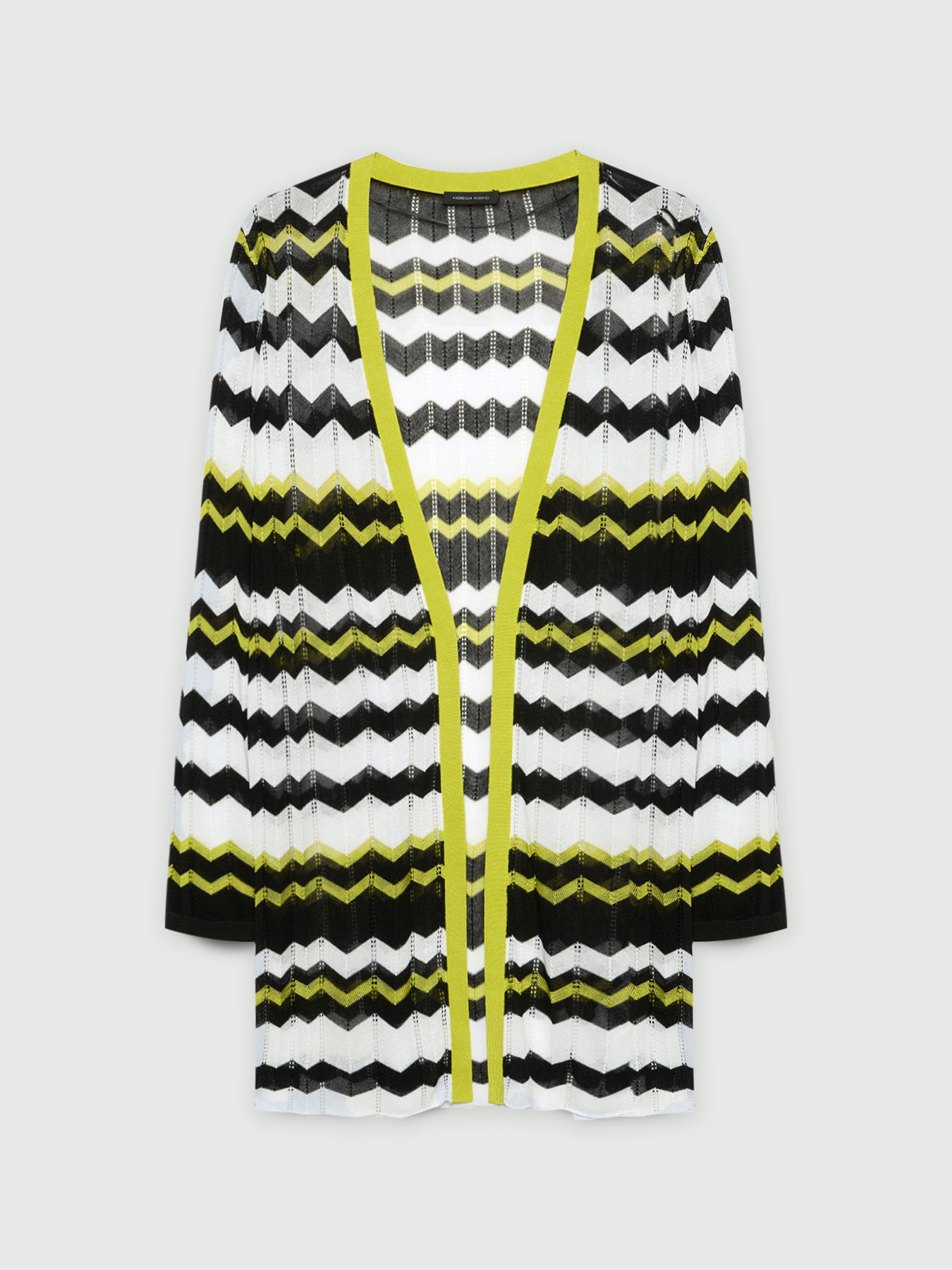 Cardigan disegno chevron image number 4