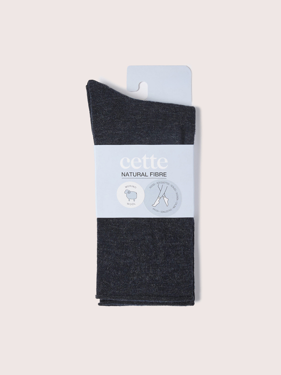 Merino wool socks without cuff