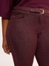 Jeans flare con cintura image number 3