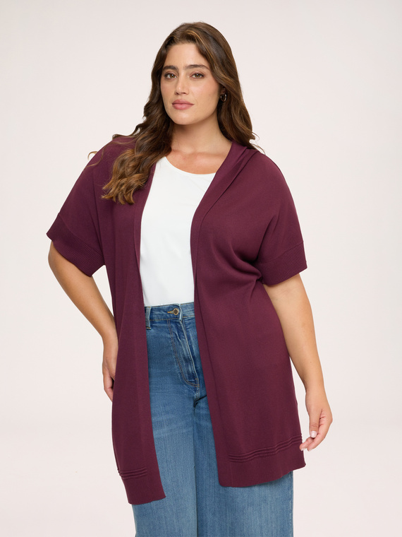 Maxi hooded vest