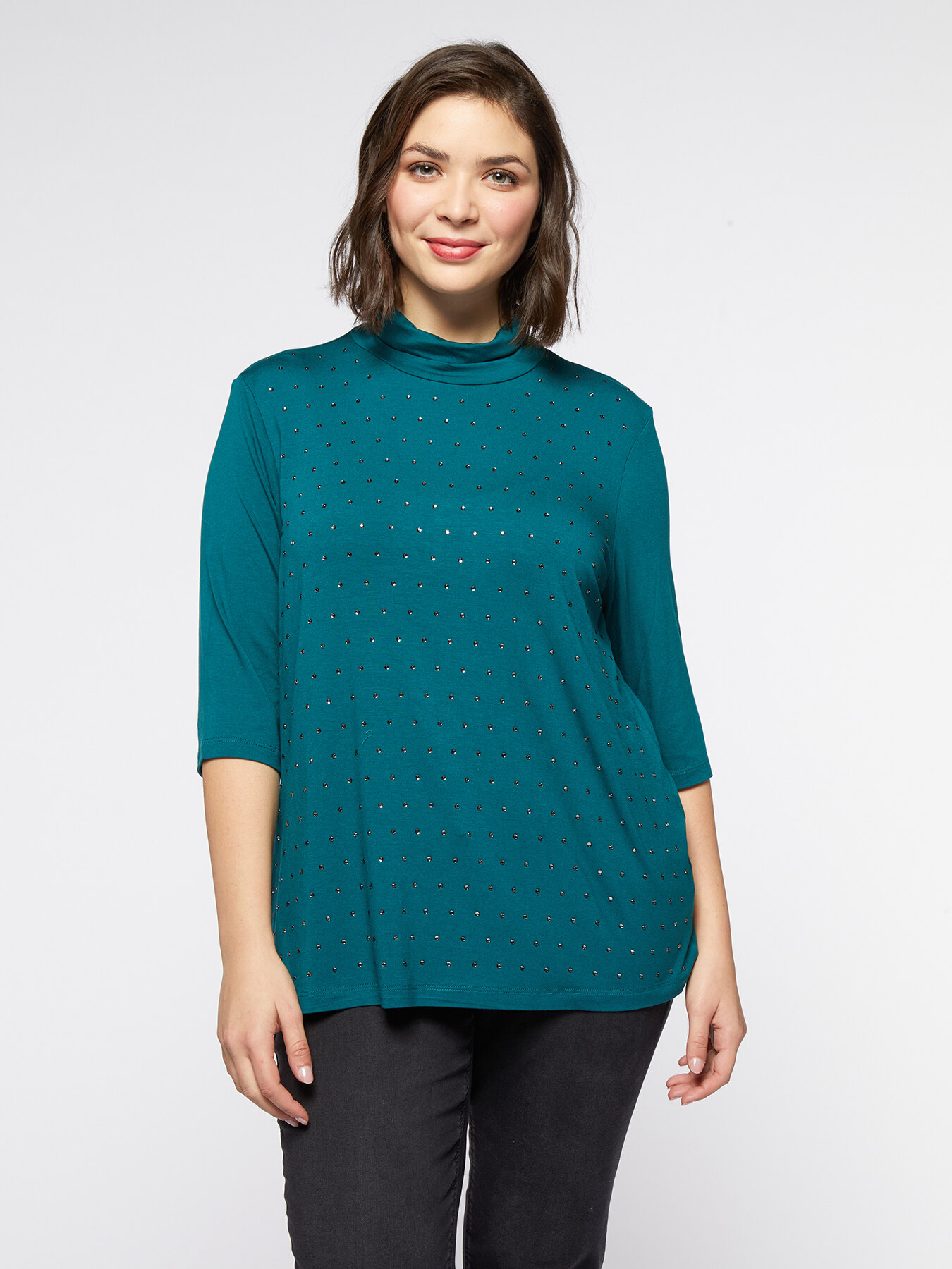 Eddie Bauer T-Shirt Con Applicazioni Donna - 100% Cotone, Modello 108649_S