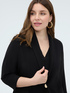 Jersey blazer with three-quarter sleeves image number 3