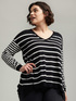 Striped sweater image number 2